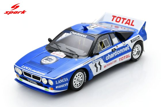 Lancia 037 Rally nr. 11 6e Tour de Corse 1984 Jean-Claude Andruet - Martine Rick-Place