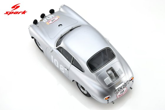 Porsche 356 BT5 1600GS Carrera GT nr. 108 Winnaar Tour De Corse 1960 Paul-Ernst Strähle - Herbert Linge