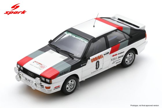 Audi Quattro Nr.0 Rali Urbibel Algarve 1980 H. Mikkola - A. Hertz