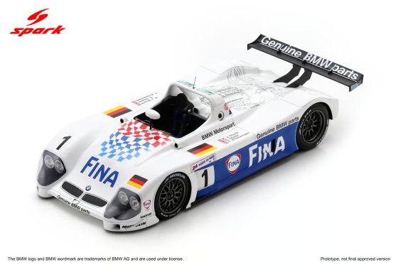 BMW V12 LM nr. 1 24 uur van Le Mans 1998 HJ. Stuck – T. Kristensen – S. Soper