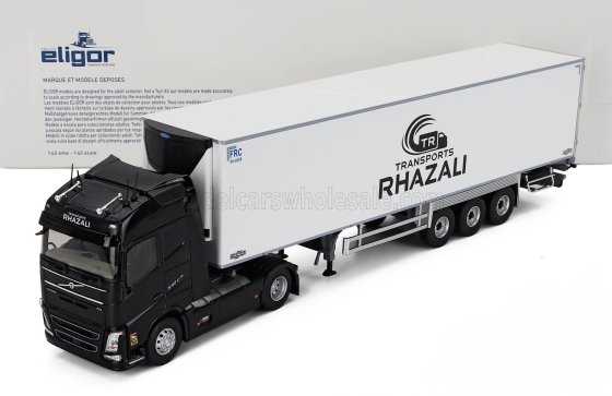 VOLVO - FH TRUCK  RHAZALI TRANSPORTS 2023 - BLACK WHITE