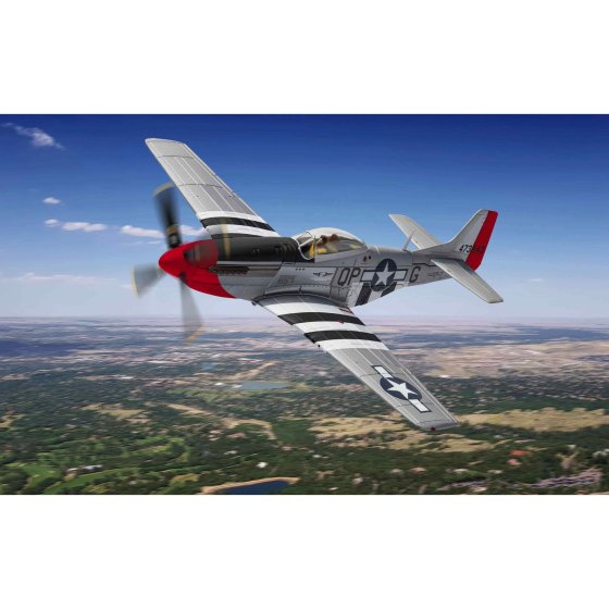 North American P-51D Mustang, 44-73843, “Old Red Nose™” - 1:72
