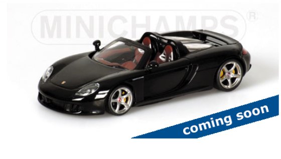 PORSCHE CARRERA GT – 2003 – NOIR