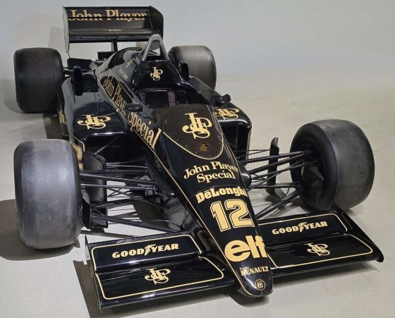 LOTUS - F1 98T RENAULT TURBO N 12 WINNER SPANISH GP 1986 AYRTON SENNA - BLACK GOLD