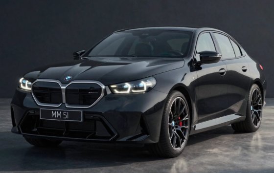  BMW M5 PERFORMANCE PARTS 2024 BLACK METALLIC