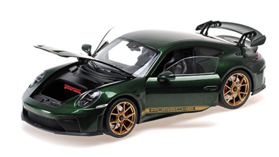 PORSCHE 911 (992.2) GT3 – 2025 – GREEN METALLIC W/GOLDEN WHEELS