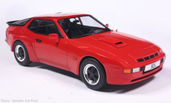 Porsche 924 Carrera GT, rood/Dekor, 1981