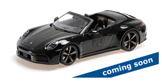 PORSCHE 911 (992.2) CARRERA GTS CABRIOLET 911 SPIRIT 70 – 2025 – NOIR