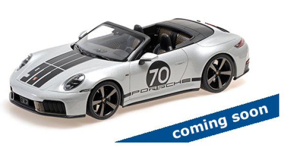 PORSCHE 911 (992.2) CARRERA GTS CABRIOLET 911 SPIRIT 70 – 2025 – SILVER METALLIC