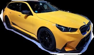 BMW M5 TOURING PERFORMANCE PARTS 2024 YELLOW