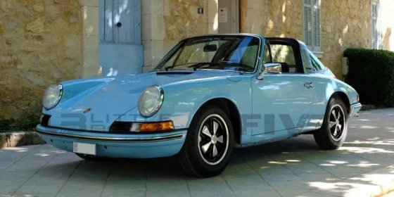  PORSCHE 911 TARGA 1972 BLUE