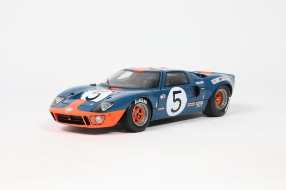 FORD - GT40 MKI N 5 RACING 1968 - BLUE ORANGE