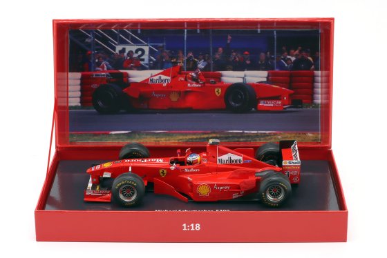 FERRARI - F1 F300 N 3 POLE POSITION AND WINNER MONZA CANADA GP DIRTY VERSION 1998 MICHAEL SCHUMACHER