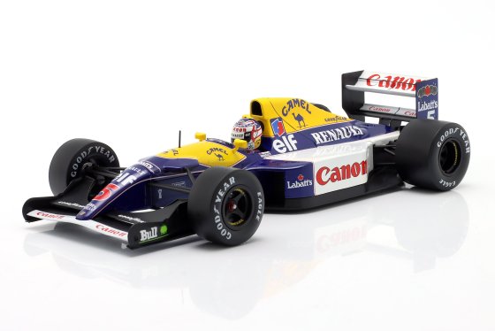 WILLIAMS - F1 FW14B RENAULT N 5 WORLD CHAMPION SEASON 1992 NIGEL MANSELL