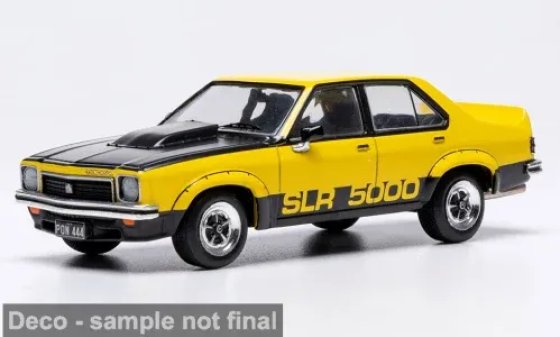 Holden Torana SLR 5000, geel, 1977, 1:43