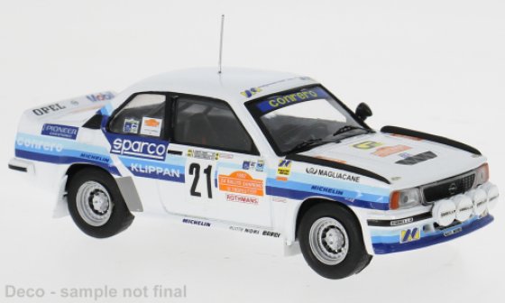 Opel Ascona B 400, Rally San Remo, 1982, #21, D.Cerrato/G.Cerri, 1:43