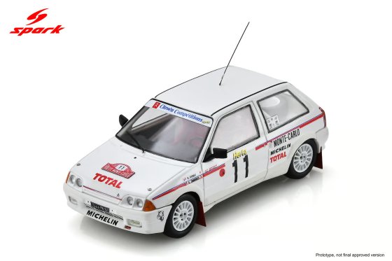 Citroën AX No.11 Monte Carlo Rally 1988 M. Chomat - G. Thimonier