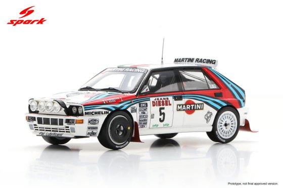Lancia Delta HF Integrale EVO No.5 Winner Sanremo Rally 1992 A. Aghini - S. Farnocchia