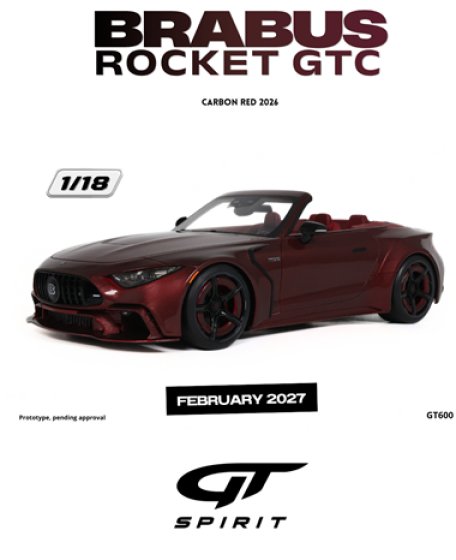 BRABUS ROCKET GTC CARBON RED 2026