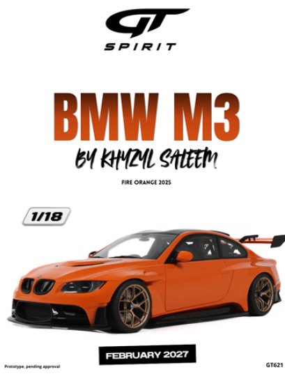 BMW M3 BY KHYZYL SALEEM FIRE ORANGE 2025