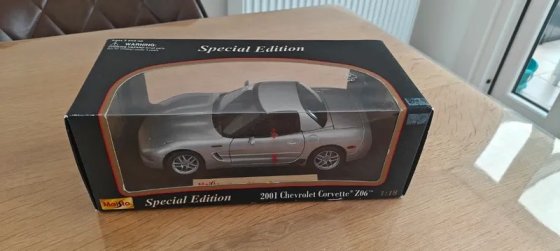 Chevrolet Corvette Z06 2001 zilver