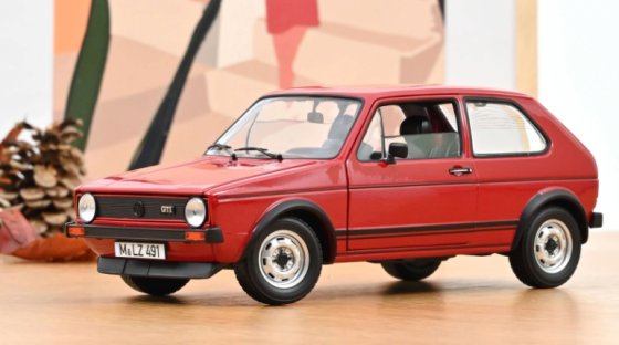VW Golf GTI 1976 Rood 
