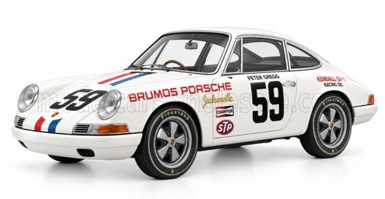 PORSCHE - 911 COUPE N 59 WINNER CLASS BRIDGEHAMPTON 1967 PETER GREGG 