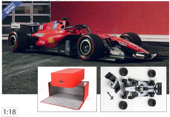 Ferrari SF26 Gran Premio Italia 2026 - Hamilton Schumacher Tribute - LUXURY PACK