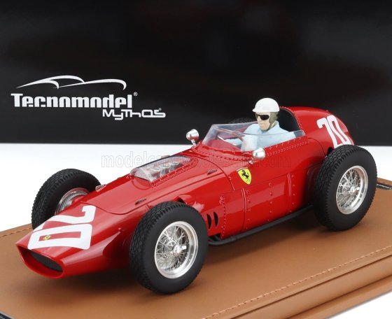 FERRARI - F1 DINO 246/256 TEAM SCUDERIA FERRARI N 20 WINNER MONZA ITALY GP (with pilot figure) 1960 PHILIP HILL