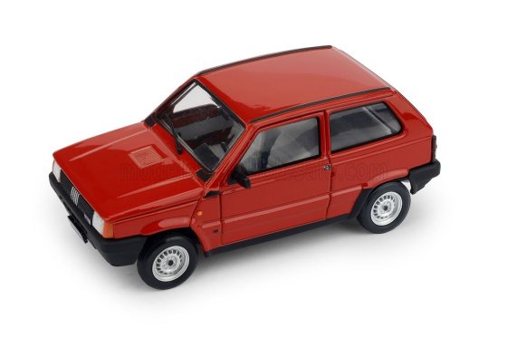 FIAT - PANDA 750L SUPERNOVA 1986 - ROSSO CORSA - RED