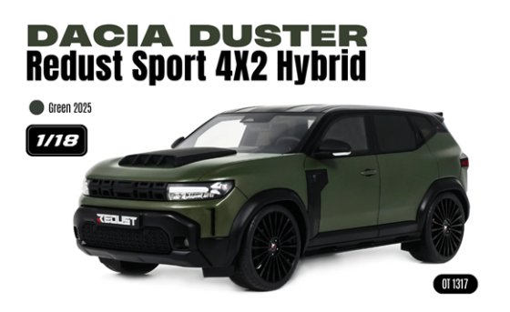 DACIA DUSTER REDUST SPORT 4X2 HYBRID GREEN 2025