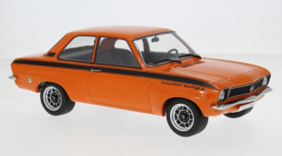 Opel Ascona A, Orange/Noir, 1973, 1:18