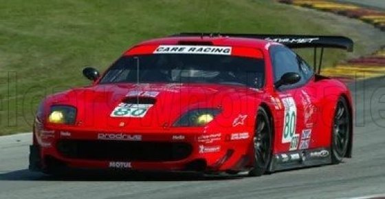FERRARI - F550 GTS MARANELLO 5.9L V12 TEAM VELOQX PRODRIVE RACING N 80 24h LE MANS 2003 ANTHONY DAVIDSON - KELVIN BURT - DARREN TURNER 