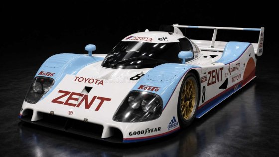 TOYOTA - TS010 3.5L V10 TEAM TOYOTA TOM'S N 8 24h LE MANS 1992 JAN LAMMERS - ANDY WALLACE - TEO FABI 