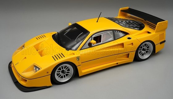 FERRARI - F40 LM version presse 1996 - roues Enkei argent - Giallo modena - jaune