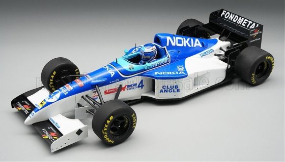 TYRRELL - F1 023 OX10C YAMAHA N 4 CANADA GP (with pilot figure) 1995 MIKA SALO - WHITE LIGHT BLUE