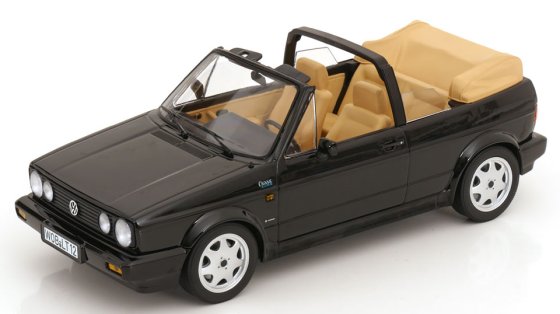 Volkswagen Golf I Cabriolet 1992 Noir 1-18 Norev