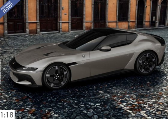 Ferrari 12Cilindri Manuale Grigio Ingrid - Panoramic Roof