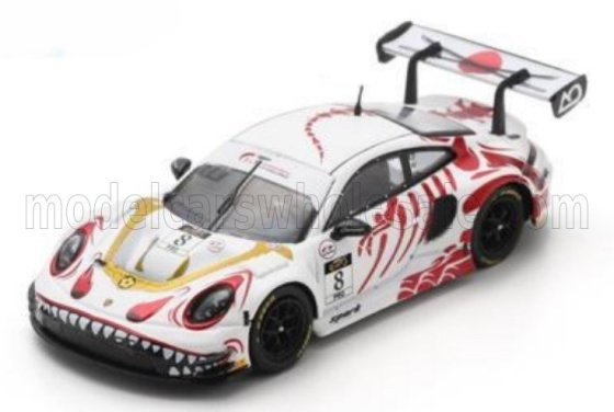 Porsche GT3 R No.8 AO Racing Winner Suzuka 1000km 2026 L. Heinrich - A. Picariello - J. Andlauer (With pit board)