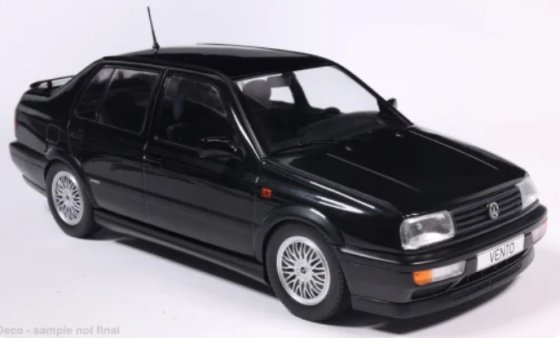 VW Vento VR6, zwart, 1992, 1:18