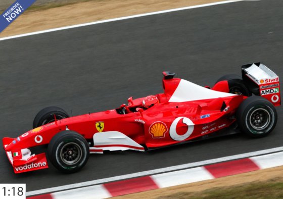Ferrari F2003 Japanese G.P Schumacher - World Champion
