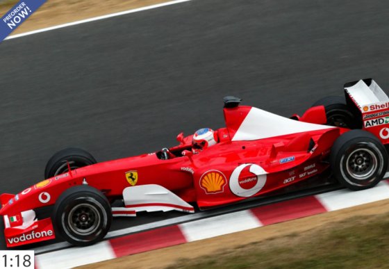 Ferrari F2003 Japanese G.P Barrichello - Winner