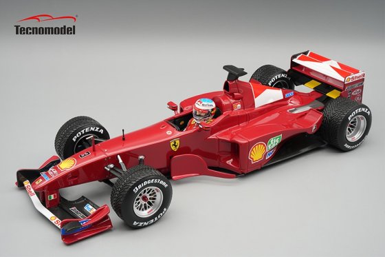 FERRARI - F1 F399 SCUDERIA FERRARI N 3 FRENCH GP WITH RAIN TIRES (with pilot figure) 1999 MICHAEL SCHUMACHER 