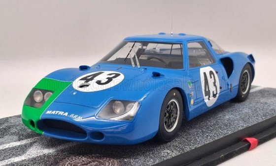 MATRA - MS620 BRM 1915cc V8 TEAM MATRA SPORT N 43 24h LE MANS 1966 JEAN PIERRE JAUSSAUD - HENRI PESCAROLO