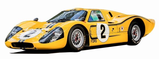 FORD  - GT40 MKIV 7.0L V8 TEAM SHELBY AMERICAN INC. N 2 4th 24h LE MANS 1967 BRUCE McLAREN - MARK DONOHUE 