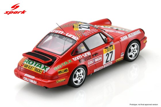 Porsche 964 Carrera 2 No.27 24H Spa 1991 R. van der Velden - M. van Vliet - C. Fittipaldi Limited 300