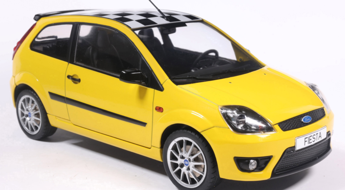 Ford Fiesta Champ, geel, 2007